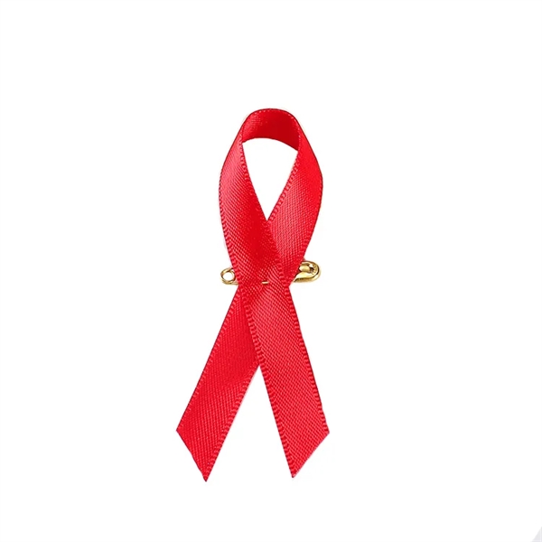 Satin Ribbon Pin Lapel - Satin Ribbon Pin Lapel - Image 2 of 4