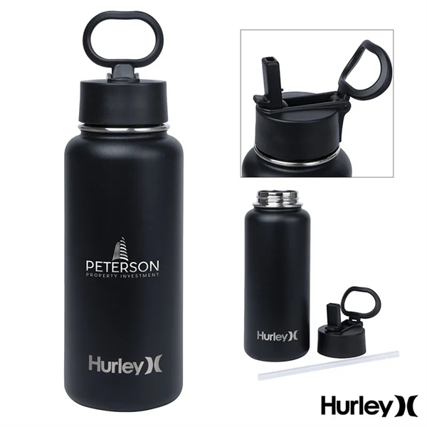 Hurley® Oasis 32 oz. Vacuum Insulated Water Bottle - Hurley® Oasis 32 oz. Vacuum Insulated Water Bottle - Image 0 of 1