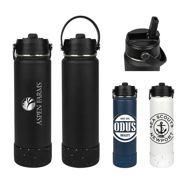 Waverly 27 oz. Double Wall Stainless Steel Water Bottle - Waverly 27 oz. Double Wall Stainless Steel Water Bottle - Image 0 of 18