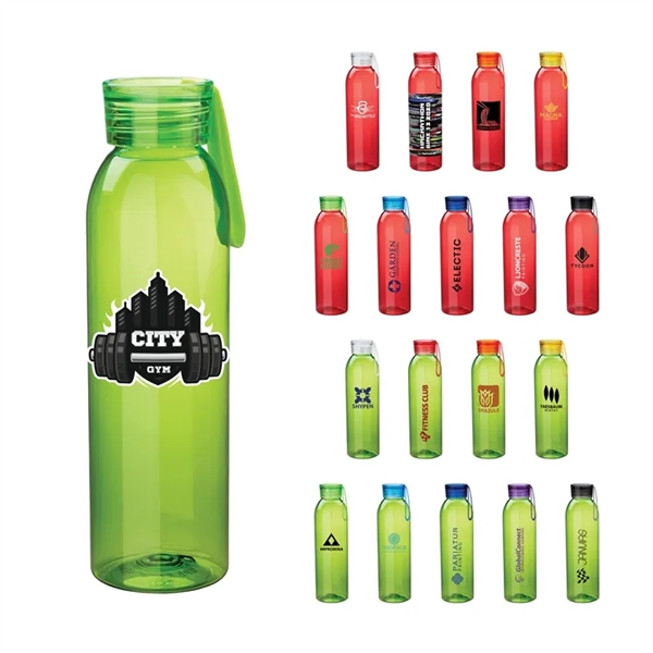 Metis II 22 oz. Tritan Water Bottle w/ Silicone Handle - Metis II 22 oz. Tritan Water Bottle w/ Silicone Handle - Image 0 of 1