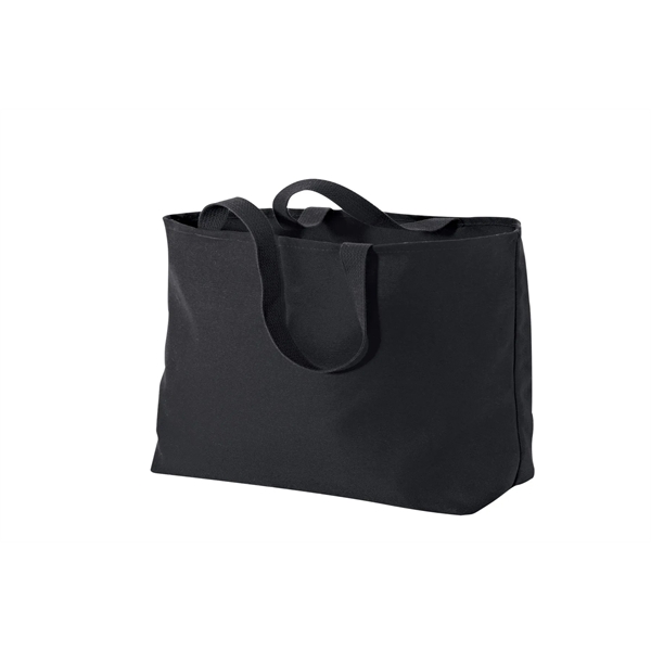 Port Authority - Ideal Twill Jumbo Tote. - Port Authority - Ideal Twill Jumbo Tote. - Image 3 of 3