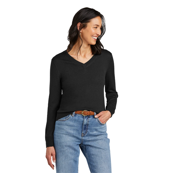 Brooks Brothers Women's Washable Merino V-Neck Sweater - Brooks Brothers Women's Washable Merino V-Neck Sweater - Image 0 of 19