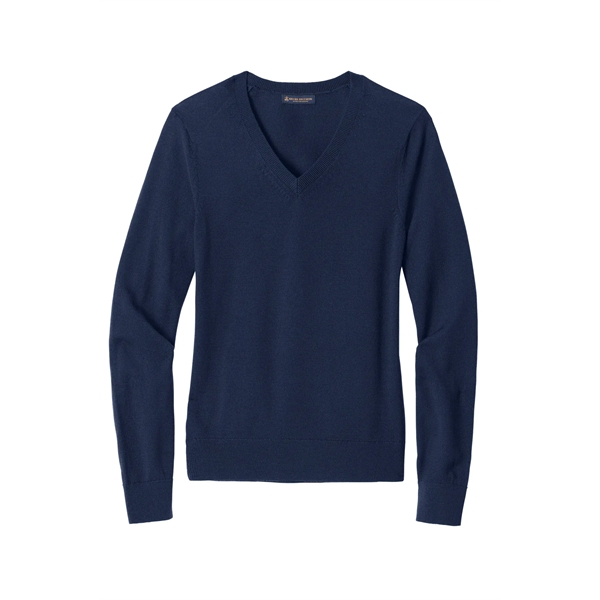 Brooks Brothers Women's Washable Merino V-Neck Sweater - Brooks Brothers Women's Washable Merino V-Neck Sweater - Image 7 of 19