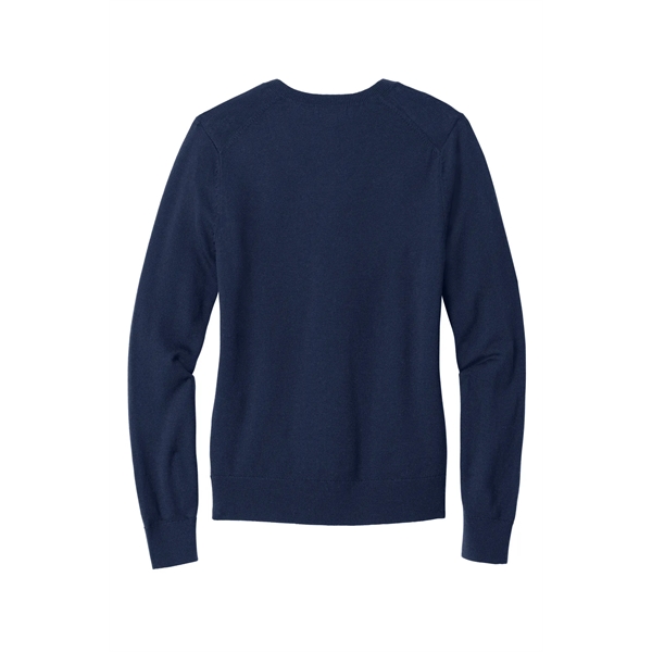 Brooks Brothers Women's Washable Merino V-Neck Sweater - Brooks Brothers Women's Washable Merino V-Neck Sweater - Image 8 of 19