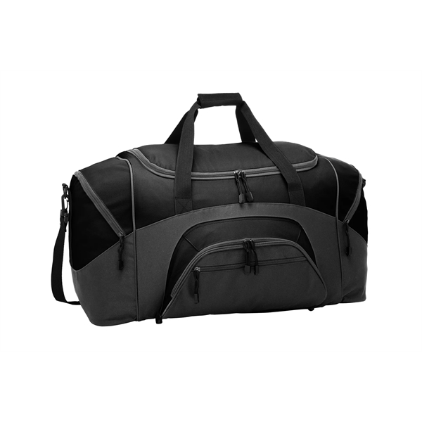 Port Authority - Standard Colorblock Sport Duffel. - Port Authority - Standard Colorblock Sport Duffel. - Image 1 of 16