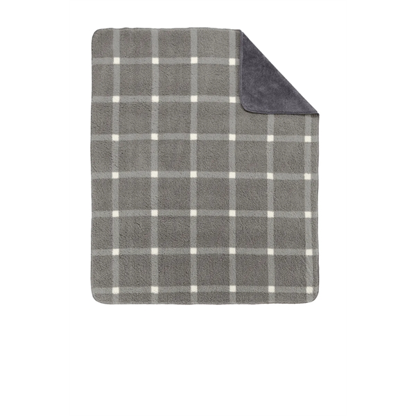 Port Authority Double-Sided Sherpa/Plush Blanket - Port Authority Double-Sided Sherpa/Plush Blanket - Image 3 of 3