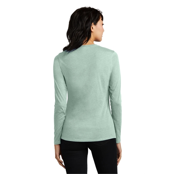District Women's Perfect Blend CVC Long Sleeve Tee - District Women's Perfect Blend CVC Long Sleeve Tee - Image 10 of 39