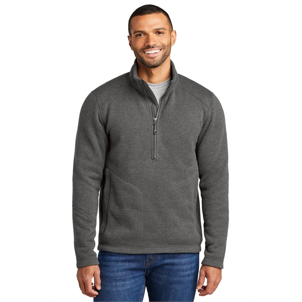 Port Authority Arc Sweater Fleece 1/4-Zip - Port Authority Arc Sweater Fleece 1/4-Zip - Image 4 of 19