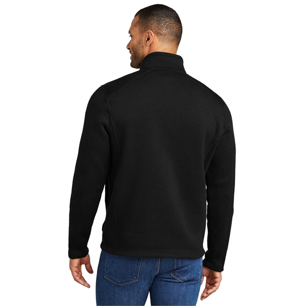 Port Authority Arc Sweater Fleece 1/4-Zip - Port Authority Arc Sweater Fleece 1/4-Zip - Image 10 of 19