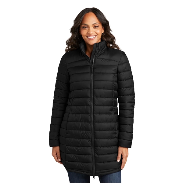 Port Authority Women's Horizon Puffy Long Jacket - Port Authority Women's Horizon Puffy Long Jacket - Image 0 of 14