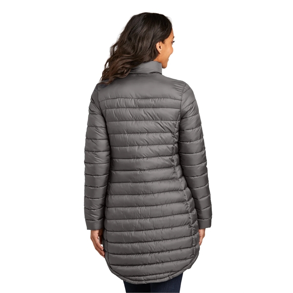 Port Authority Women's Horizon Puffy Long Jacket - Port Authority Women's Horizon Puffy Long Jacket - Image 6 of 14