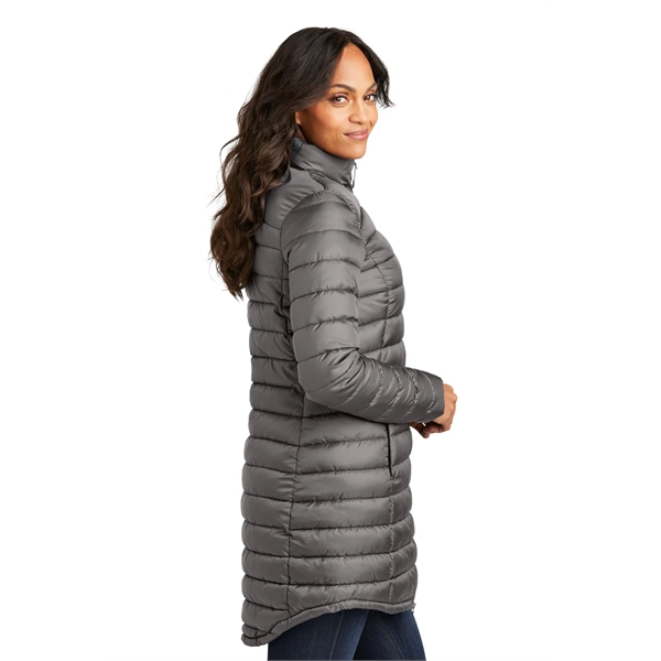 Port Authority Women's Horizon Puffy Long Jacket - Port Authority Women's Horizon Puffy Long Jacket - Image 7 of 14