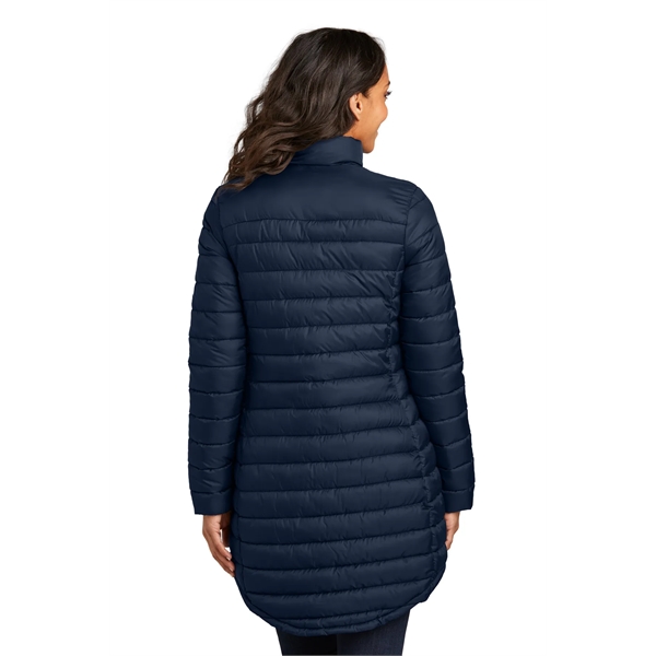 Port Authority Women's Horizon Puffy Long Jacket - Port Authority Women's Horizon Puffy Long Jacket - Image 11 of 14