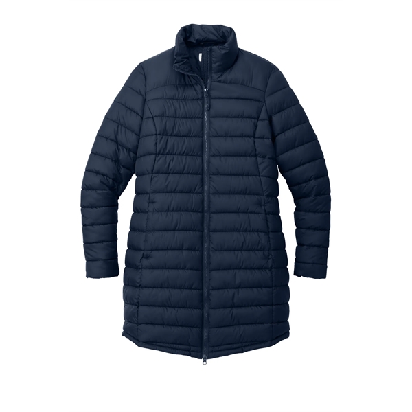 Port Authority Women's Horizon Puffy Long Jacket - Port Authority Women's Horizon Puffy Long Jacket - Image 13 of 14