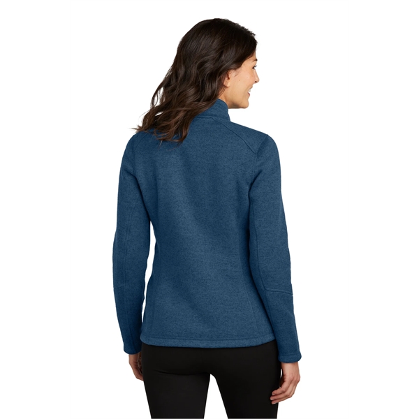 Port Authority Women's Arc Sweater Fleece Jacket - Port Authority Women's Arc Sweater Fleece Jacket - Image 10 of 19