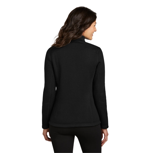 Port Authority Women's Arc Sweater Fleece Jacket - Port Authority Women's Arc Sweater Fleece Jacket - Image 15 of 19