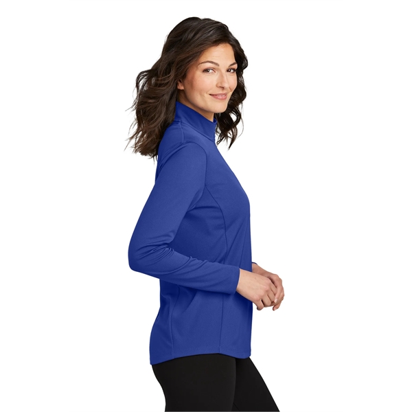 Port Authority Women's Dry Zone UV Micro-Mesh 1/4-Zip - Port Authority Women's Dry Zone UV Micro-Mesh 1/4-Zip - Image 21 of 24