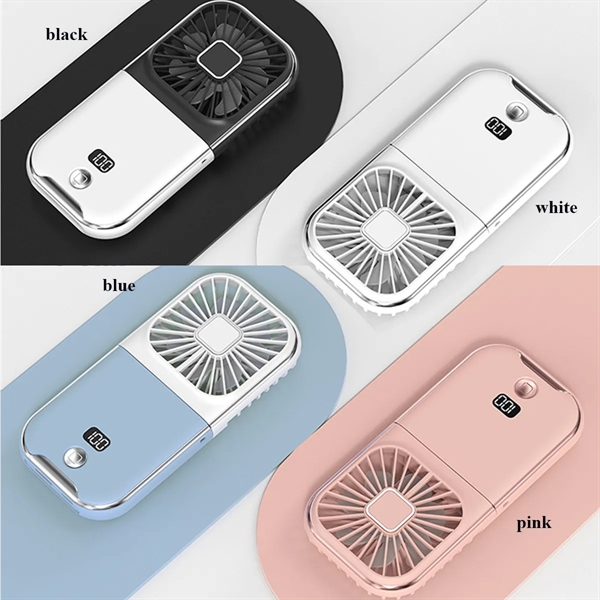 5-in-1 Portable Handheld Fan - 5-in-1 Portable Handheld Fan - Image 1 of 4