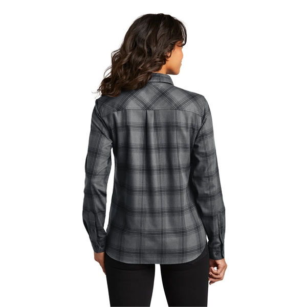 Port Authority Women's Plaid Flannel Shirt - Port Authority Women's Plaid Flannel Shirt - Image 5 of 24