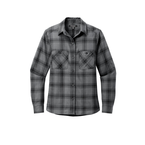 Port Authority Women's Plaid Flannel Shirt - Port Authority Women's Plaid Flannel Shirt - Image 7 of 24