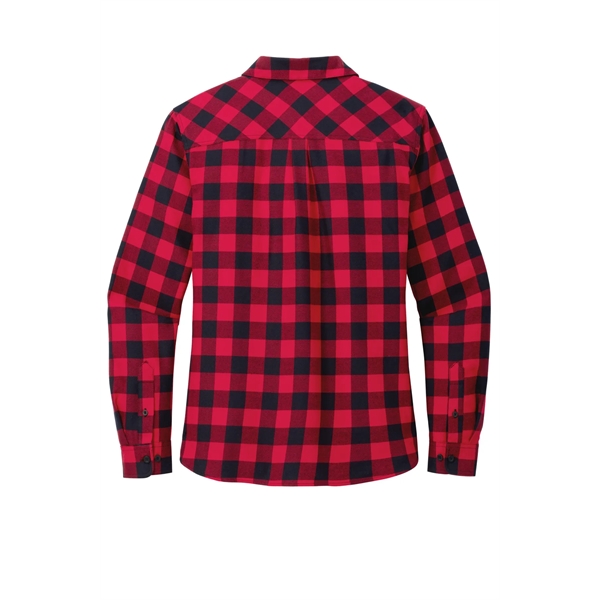 Port Authority Women's Plaid Flannel Shirt - Port Authority Women's Plaid Flannel Shirt - Image 18 of 24