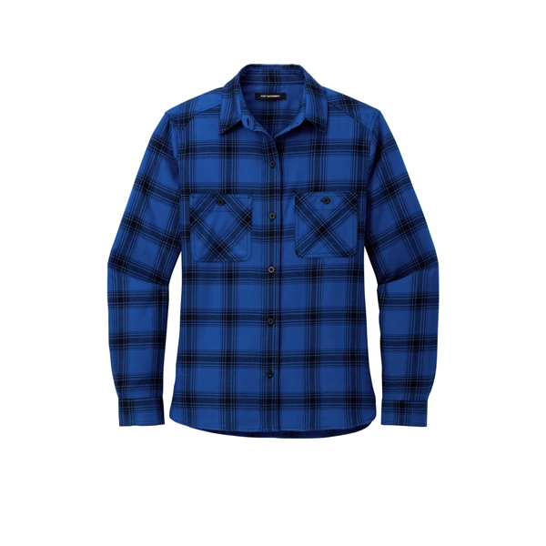 Port Authority Women's Plaid Flannel Shirt - Port Authority Women's Plaid Flannel Shirt - Image 22 of 24