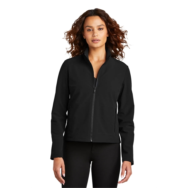 Mercer+Mettle Women's Stretch Soft Shell Jacket - Mercer+Mettle Women's Stretch Soft Shell Jacket - Image 4 of 14