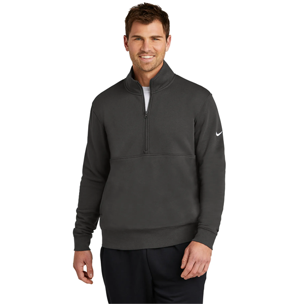 Nike Club Fleece Sleeve Swoosh 1/2-Zip - Nike Club Fleece Sleeve Swoosh 1/2-Zip - Image 0 of 34