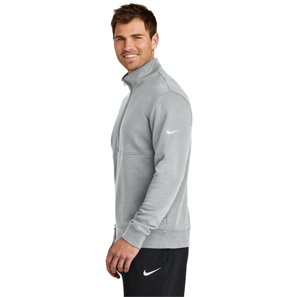 Nike Club Fleece Sleeve Swoosh 1/2-Zip - Nike Club Fleece Sleeve Swoosh 1/2-Zip - Image 11 of 34