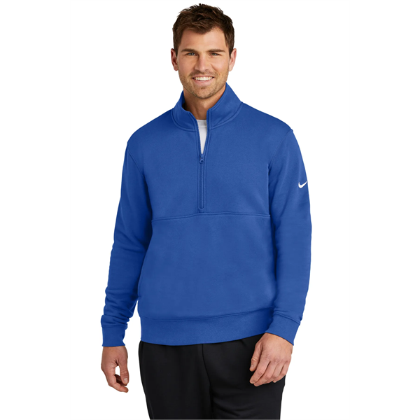 Nike Club Fleece Sleeve Swoosh 1/2-Zip - Nike Club Fleece Sleeve Swoosh 1/2-Zip - Image 14 of 34