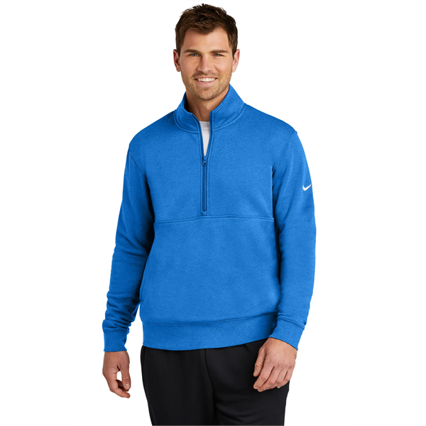 Nike Club Fleece Sleeve Swoosh 1/2-Zip - Nike Club Fleece Sleeve Swoosh 1/2-Zip - Image 19 of 34