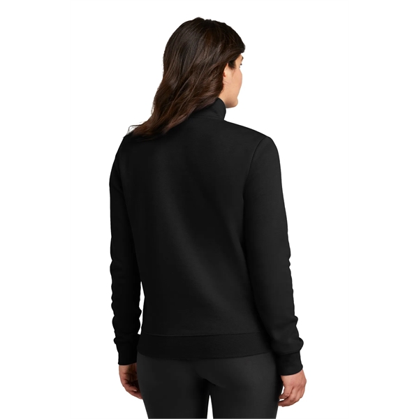 Nike Women's Club Fleece Sleeve Swoosh 1/2-Zip - Nike Women's Club Fleece Sleeve Swoosh 1/2-Zip - Image 5 of 33