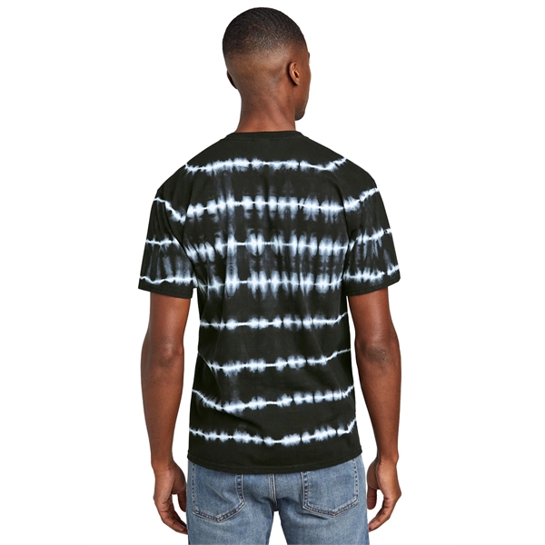 Port & Company Allover Stripe Tie-Dye Tee - Port & Company Allover Stripe Tie-Dye Tee - Image 16 of 29