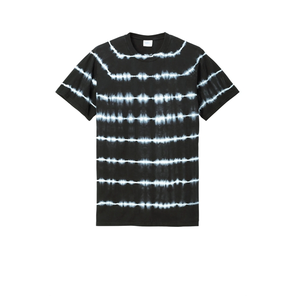 Port & Company Allover Stripe Tie-Dye Tee - Port & Company Allover Stripe Tie-Dye Tee - Image 18 of 29