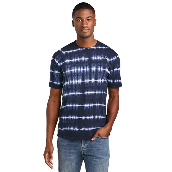 Port & Company Allover Stripe Tie-Dye Tee - Port & Company Allover Stripe Tie-Dye Tee - Image 20 of 29