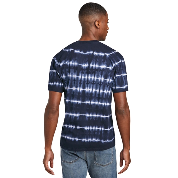 Port & Company Allover Stripe Tie-Dye Tee - Port & Company Allover Stripe Tie-Dye Tee - Image 21 of 29