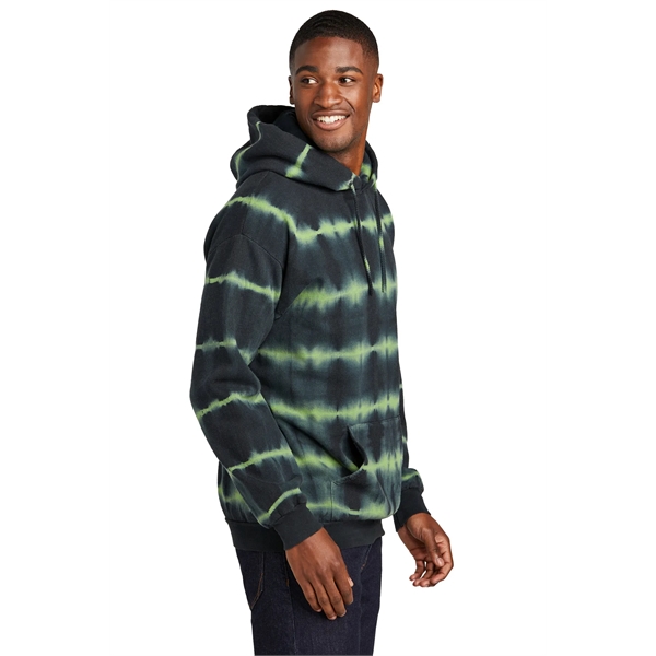 Port & Company Allover Stripe Tie-Dye Fleece - Port & Company Allover Stripe Tie-Dye Fleece - Image 2 of 23