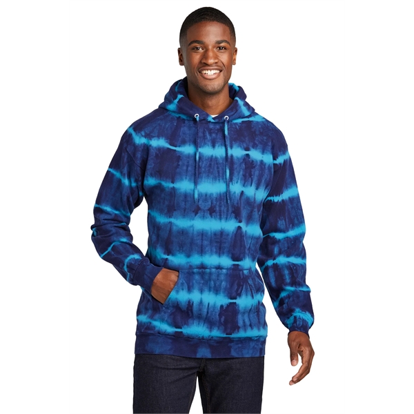 Port & Company Allover Stripe Tie-Dye Fleece - Port & Company Allover Stripe Tie-Dye Fleece - Image 4 of 23