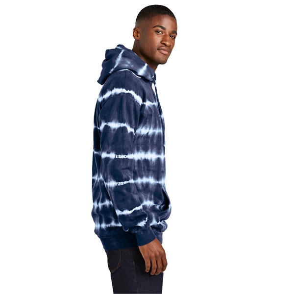 Port & Company Allover Stripe Tie-Dye Fleece - Port & Company Allover Stripe Tie-Dye Fleece - Image 12 of 23