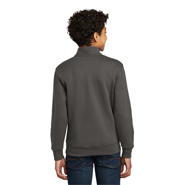 Port & Company Youth Core Fleece 1/4-Zip Pullover Sweatshirt - Port & Company Youth Core Fleece 1/4-Zip Pullover Sweatshirt - Image 5 of 34