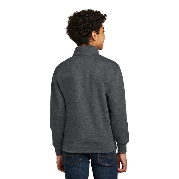 Port & Company Youth Core Fleece 1/4-Zip Pullover Sweatshirt - Port & Company Youth Core Fleece 1/4-Zip Pullover Sweatshirt - Image 10 of 34