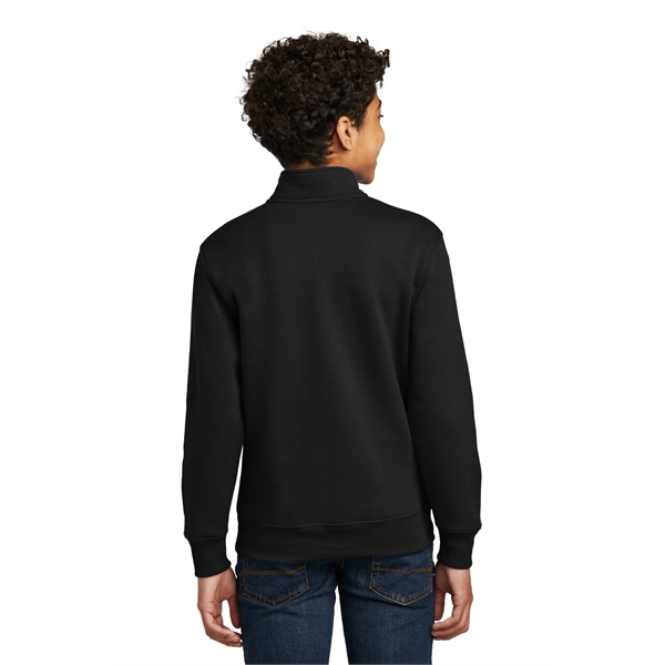 Port & Company Youth Core Fleece 1/4-Zip Pullover Sweatshirt - Port & Company Youth Core Fleece 1/4-Zip Pullover Sweatshirt - Image 15 of 34