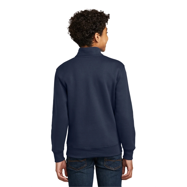 Port & Company Youth Core Fleece 1/4-Zip Pullover Sweatshirt - Port & Company Youth Core Fleece 1/4-Zip Pullover Sweatshirt - Image 20 of 34