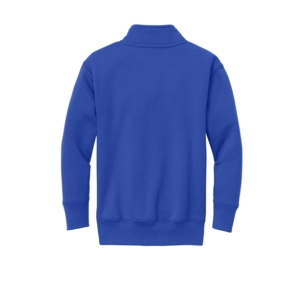 Port & Company Youth Core Fleece 1/4-Zip Pullover Sweatshirt - Port & Company Youth Core Fleece 1/4-Zip Pullover Sweatshirt - Image 33 of 34