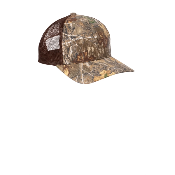 Russell Outdoors Camo Snapback Trucker Cap - Russell Outdoors Camo Snapback Trucker Cap - Image 12 of 13