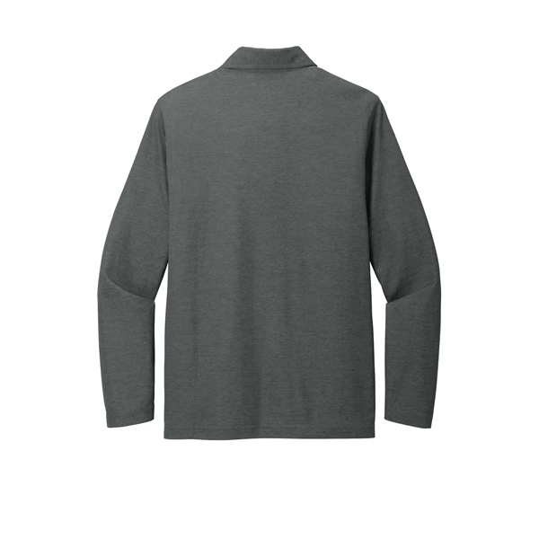 TravisMathew Oceanside Heather Long Sleeve Polo - TravisMathew Oceanside Heather Long Sleeve Polo - Image 8 of 19