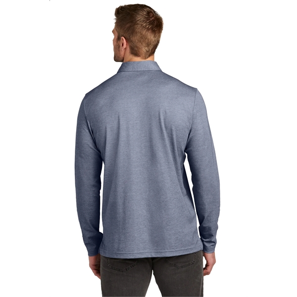 TravisMathew Oceanside Heather Long Sleeve Polo - TravisMathew Oceanside Heather Long Sleeve Polo - Image 10 of 19