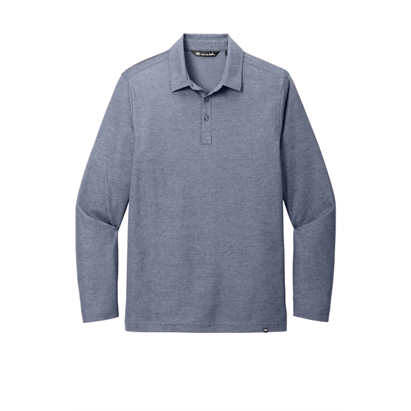 TravisMathew Oceanside Heather Long Sleeve Polo - TravisMathew Oceanside Heather Long Sleeve Polo - Image 12 of 19