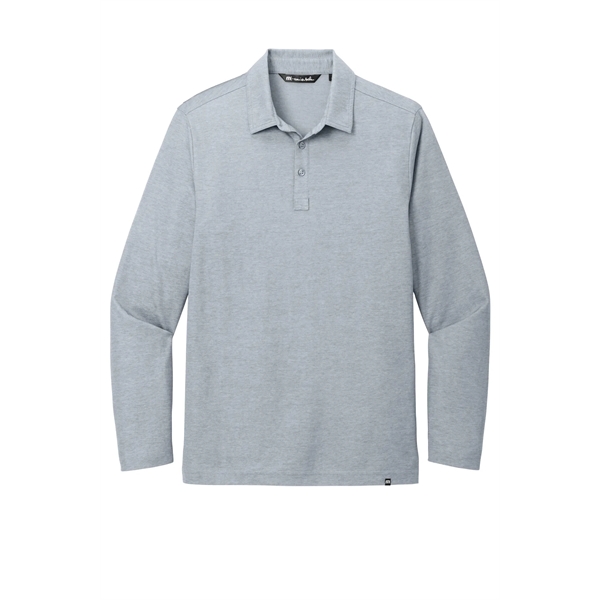 TravisMathew Oceanside Heather Long Sleeve Polo - TravisMathew Oceanside Heather Long Sleeve Polo - Image 17 of 19