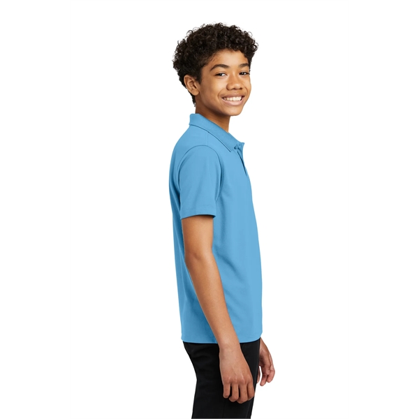 Port Authority Youth Dry Zone UV Micro-Mesh Polo - Port Authority Youth Dry Zone UV Micro-Mesh Polo - Image 6 of 49